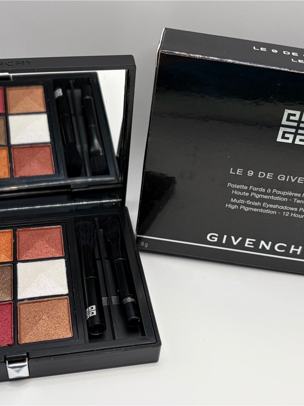 Givenchy Le 9.05 Eyeshadow Palette — Warm Gold, Copper, Bronze & Red Shades - Picture 3 of 7